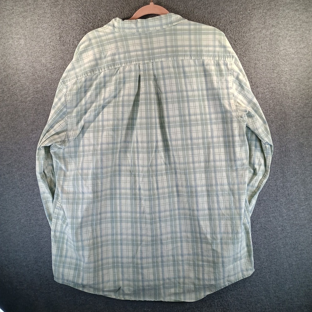 LL Bean Traditional Fit Shirt Mens XLT Plaid Outdoors Pockets Tall Cotton 286411 - Picture 5 of 8